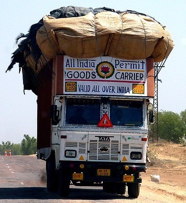 Overloaded Truck Overloaded Truck